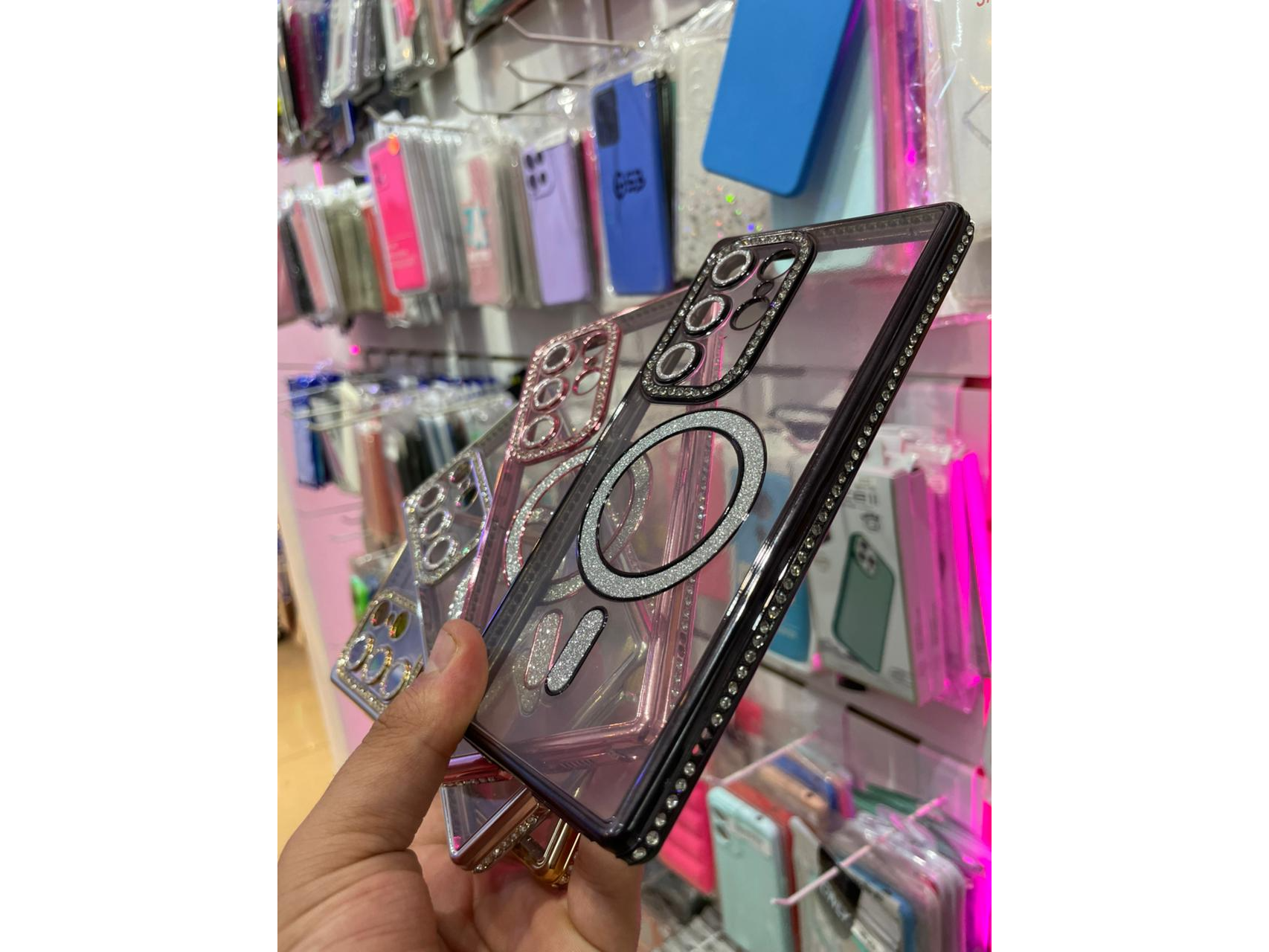 FUNDA MAGSAFE BRILLO MOTOROLA