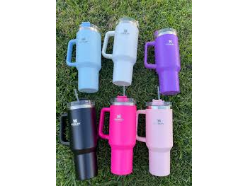 vaso Stanley Quencher 1.2L - REPLICA PREMIUM con sorbete