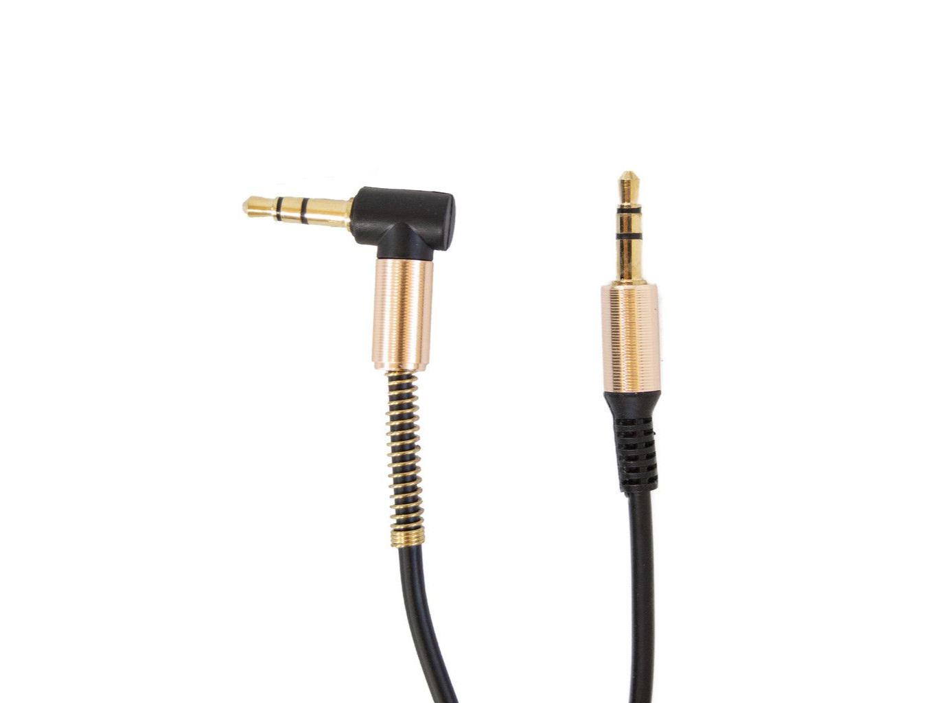 cable auxiliar mod 69 espiral negro/blanco 1.8 metros