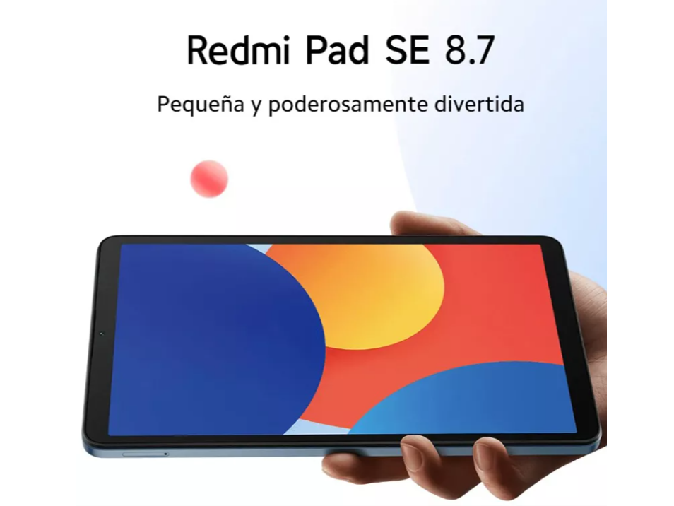 tablet xiaomi redmi pad se 6gb ram /128gb almacenamiento 8.7'' chip
