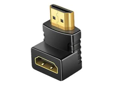 ADAPTADOR HDMI hembra a hdmi macho 90 grados