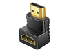 ADAPTADOR HDMI hembra a hdmi macho 90 grados