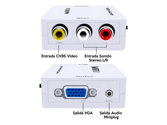 CONVERSOR DE RCA A VGA