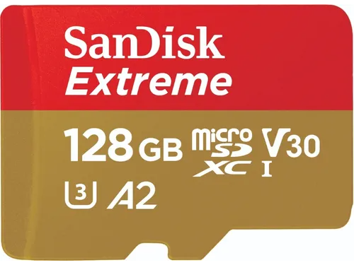 Tarjeta de Memoria Micro SD SanDisk Extreme 128GB 190MBs -