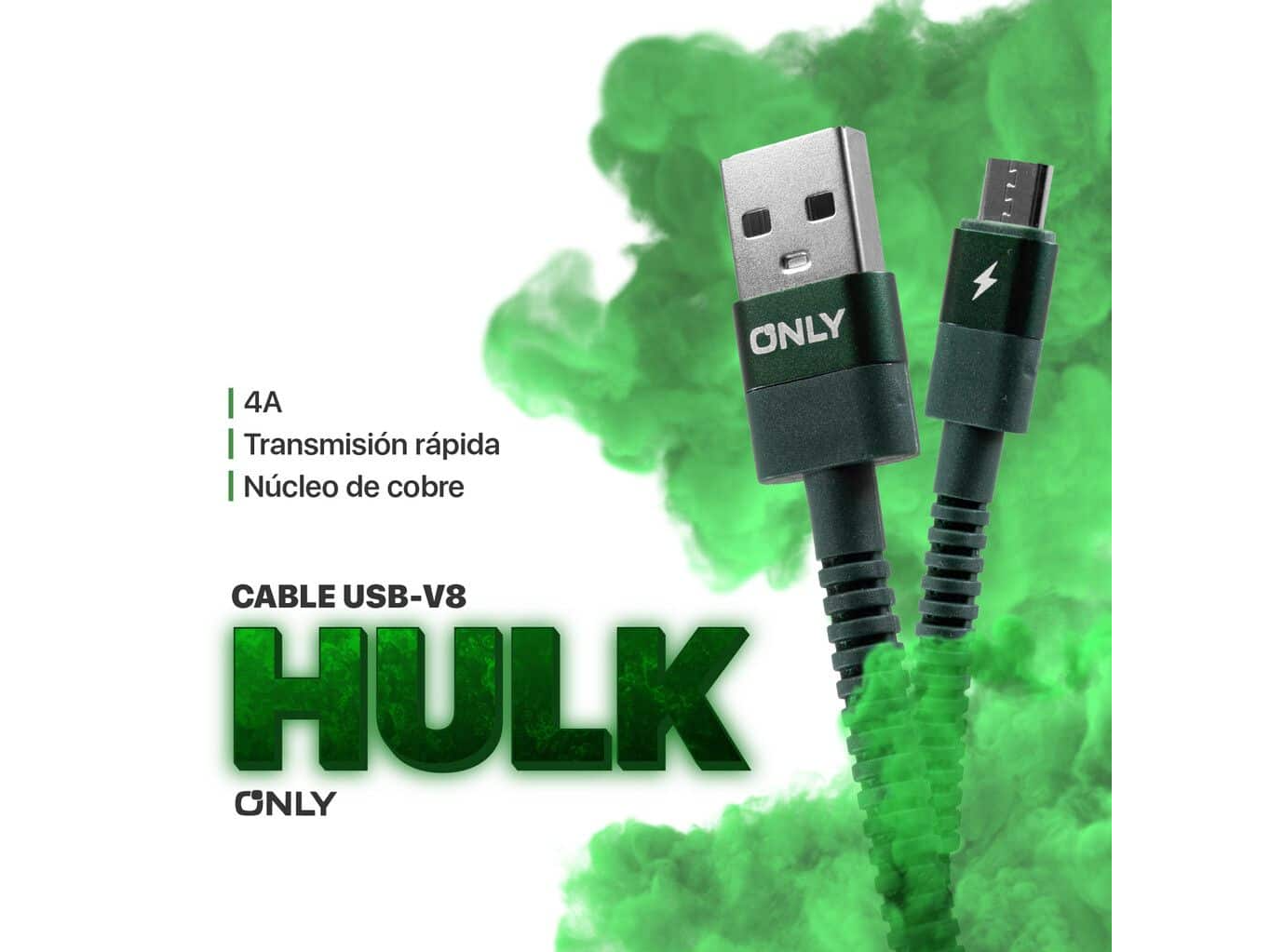 CABLE USB A V8 XAEA hulk