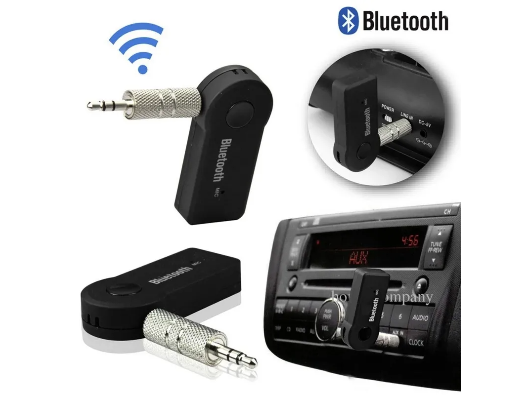 RECEPTOR DE BLUETOOTH DINAX  adaptador auto ( recargable )