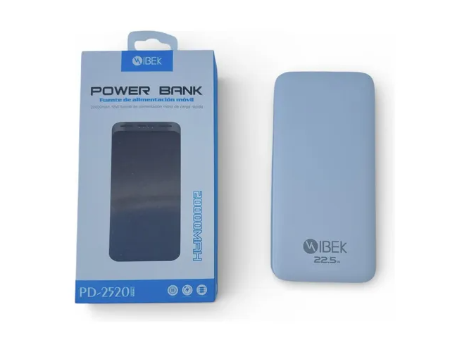CARGADOR PORTATIL power bank ibek 10.000 amp