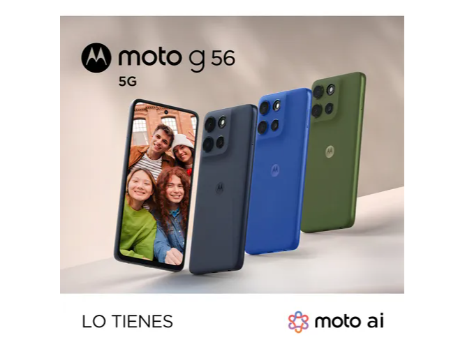 CELULAR MOTOROLA G56 12GB RAM 256GB MEMROIA 6,9''