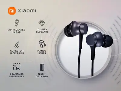 AURICULAR XIAOMI con cable MI BASIC