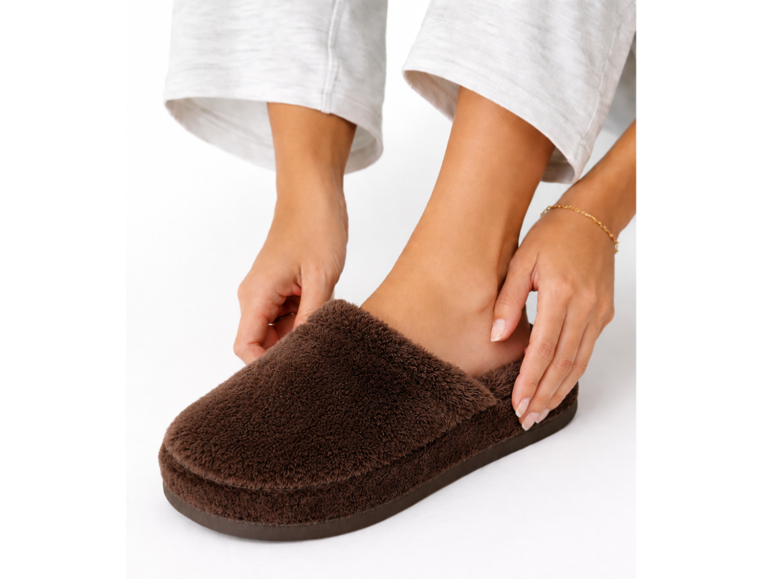 Pantuflas Mujer Corderito