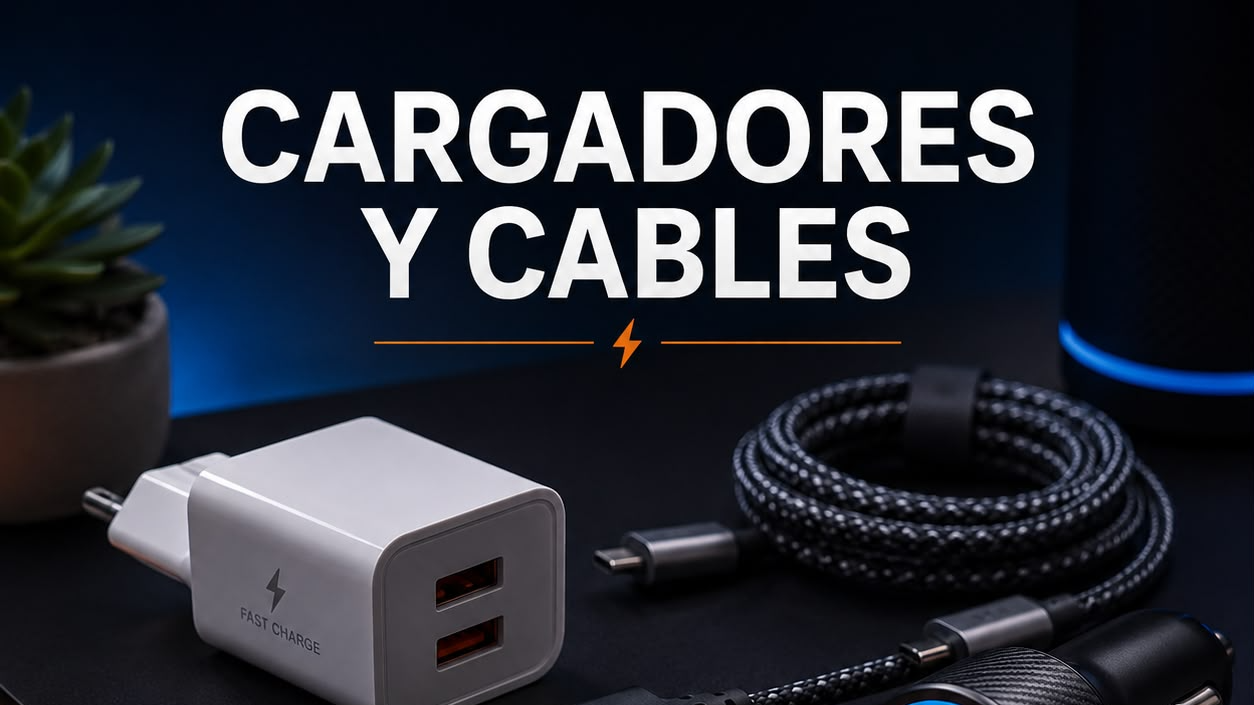 Cargadores y Cables