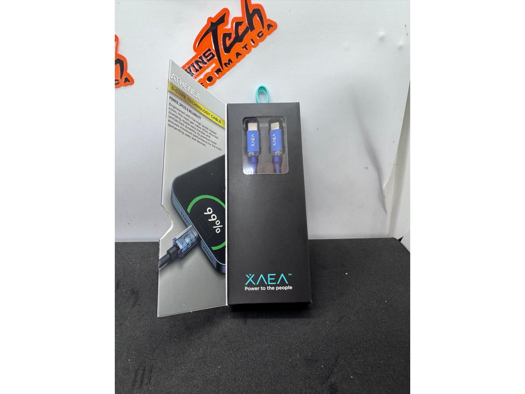 Cable Carga rapida Tipo C- Azul