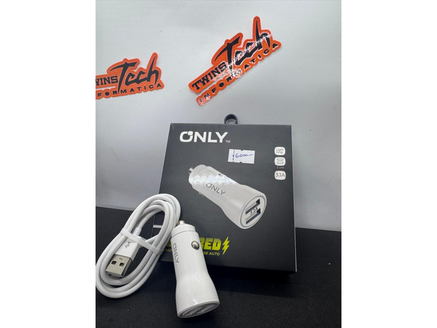 Cargador Potenciado para Auto