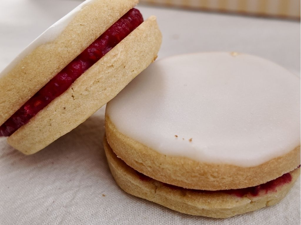 Sablé de Limón con Ganache de Frambuesa y Lemon Curd