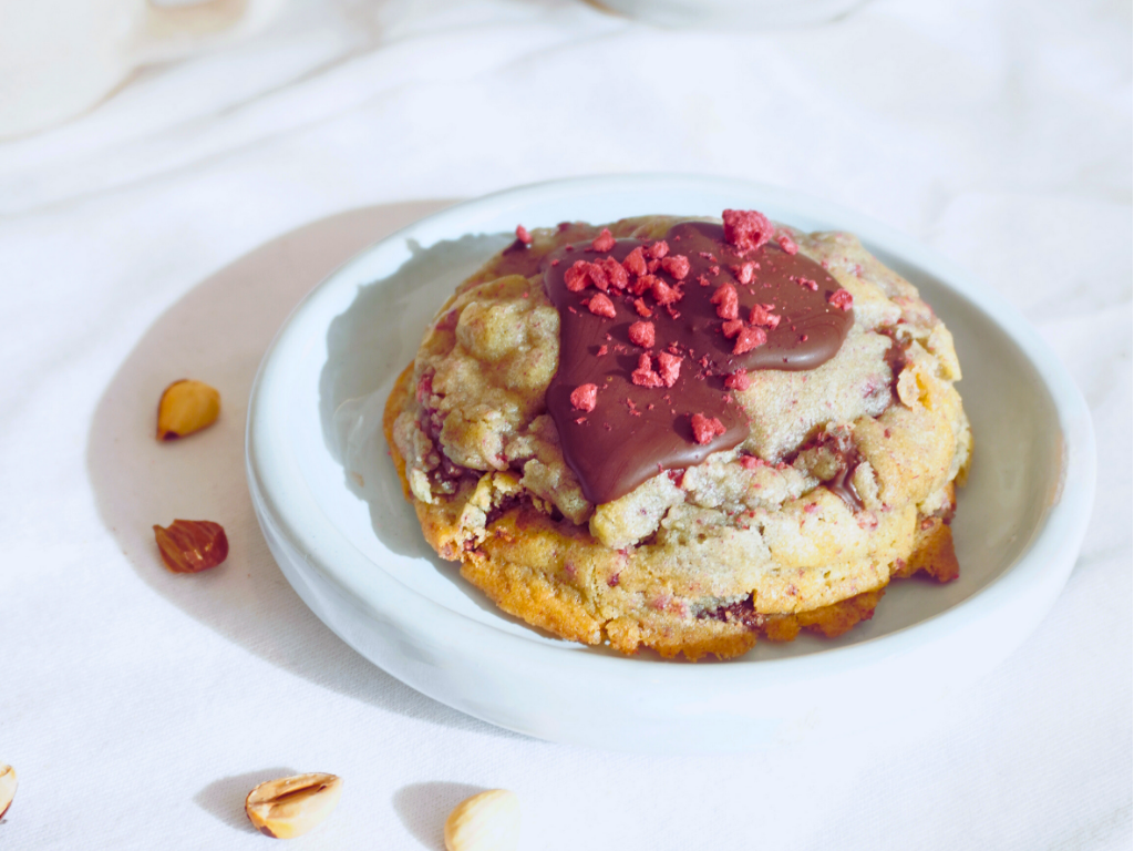 Frambuesas y choco blanco
