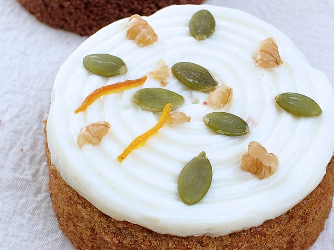 Carrot con crema de queso