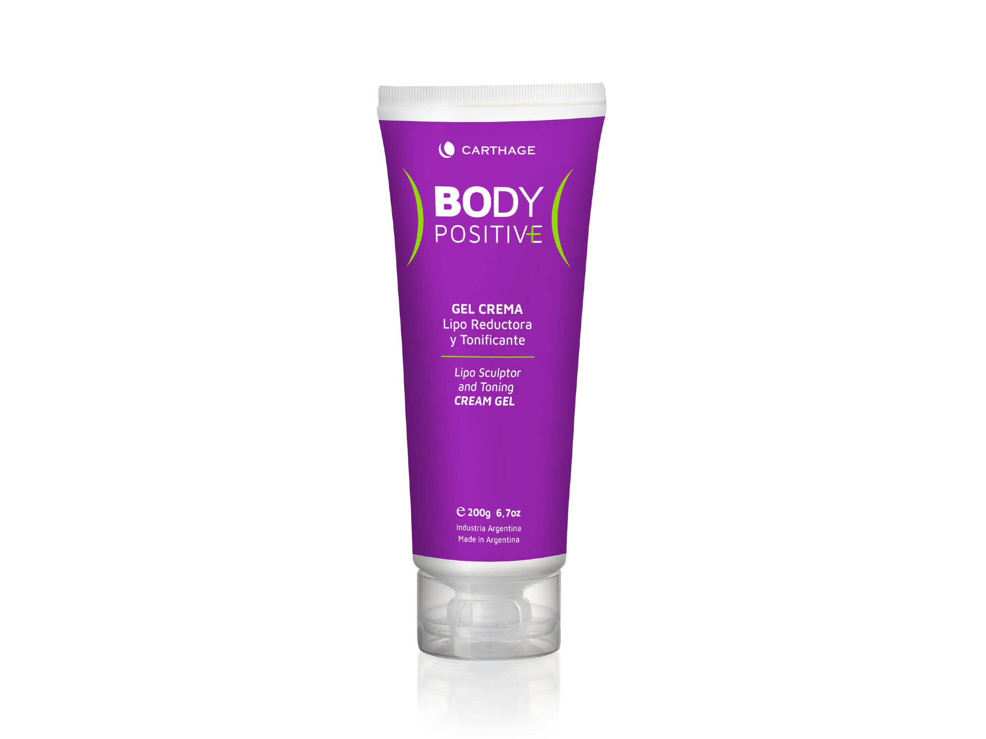 Body Positive Gel Crema Lipo reductora y Tonificante 200 g --(174)