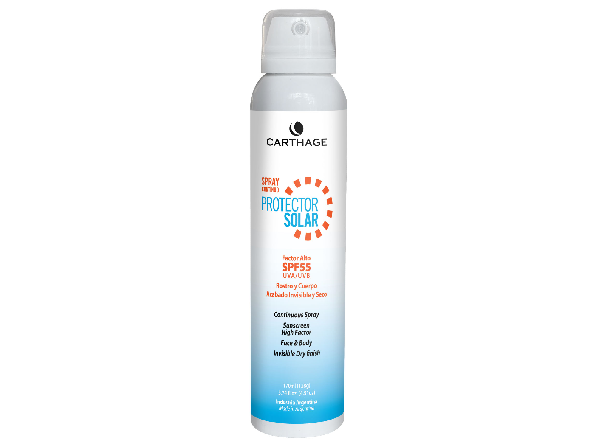 Protector Solar SPF 55 Spray continuo 170 ml ---(179)