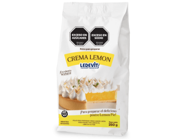 Polvo para preparar Crema Lemon