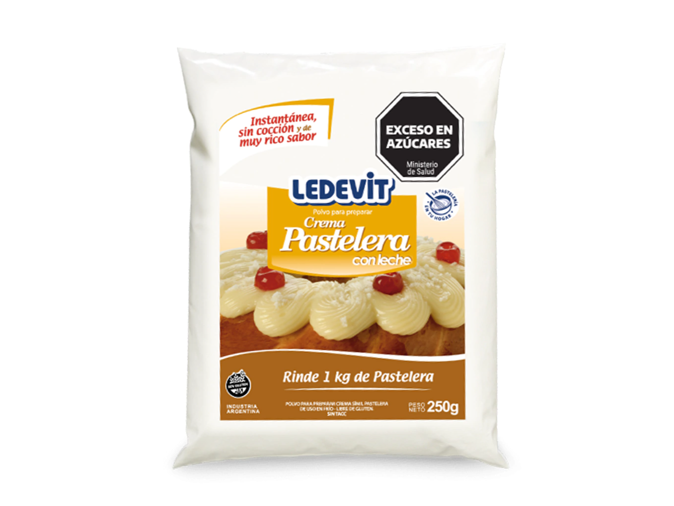 Polvo para preparar crema Pastelera