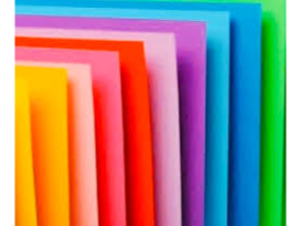 Cartulina por color
