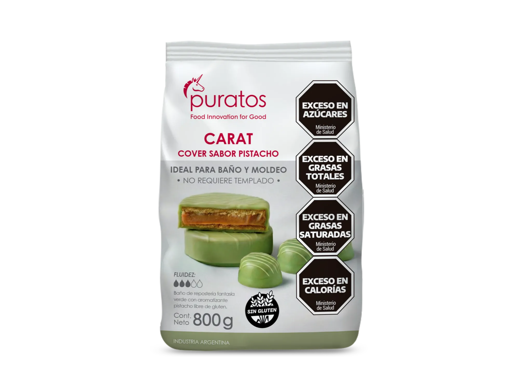 Carat Cover Sabor Pistacho
