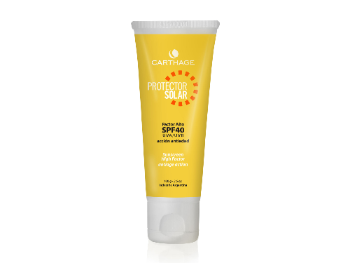 Protector Solar Blanco Crema Factor 40 x 100 g