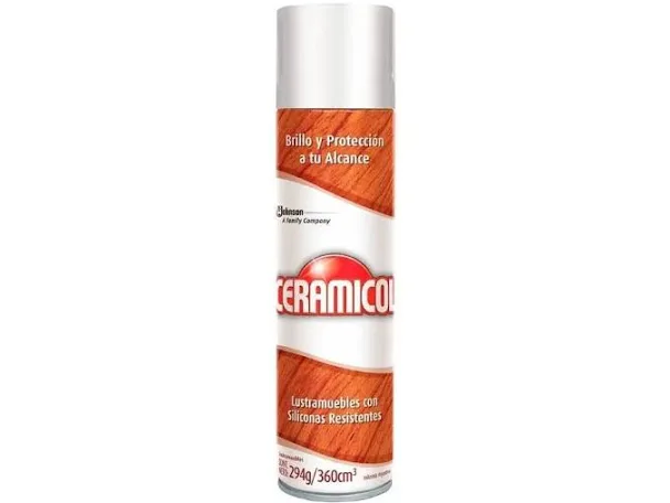 Ceramicol Lustramuebles en Aerosol