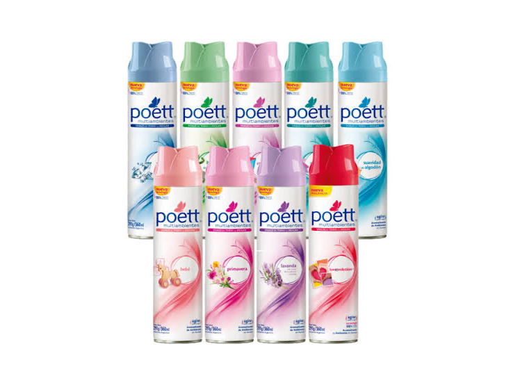 Aromatizador Ambientes Poett