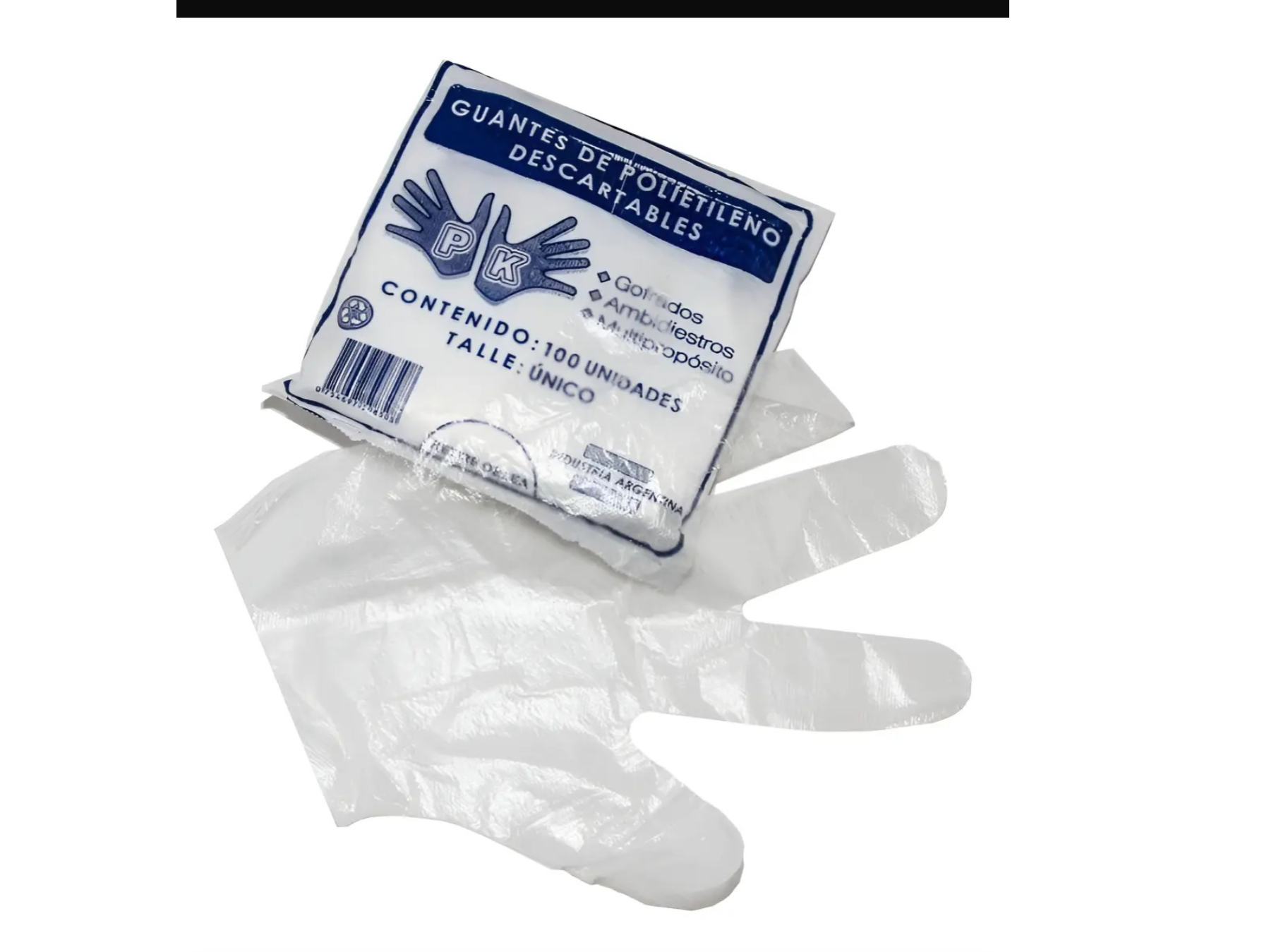 Guantes de Nylon Descartables x100