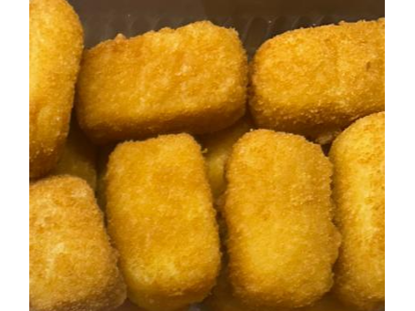 BASTONES DE MUZZARELLA Y JAMON