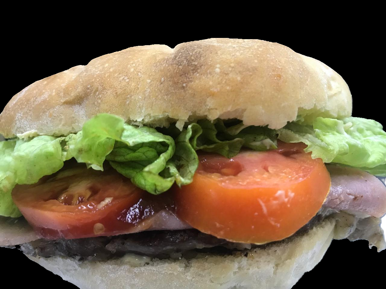 SANDWICH DE OJO DE BIFE COMPLETO de Quito Pizza