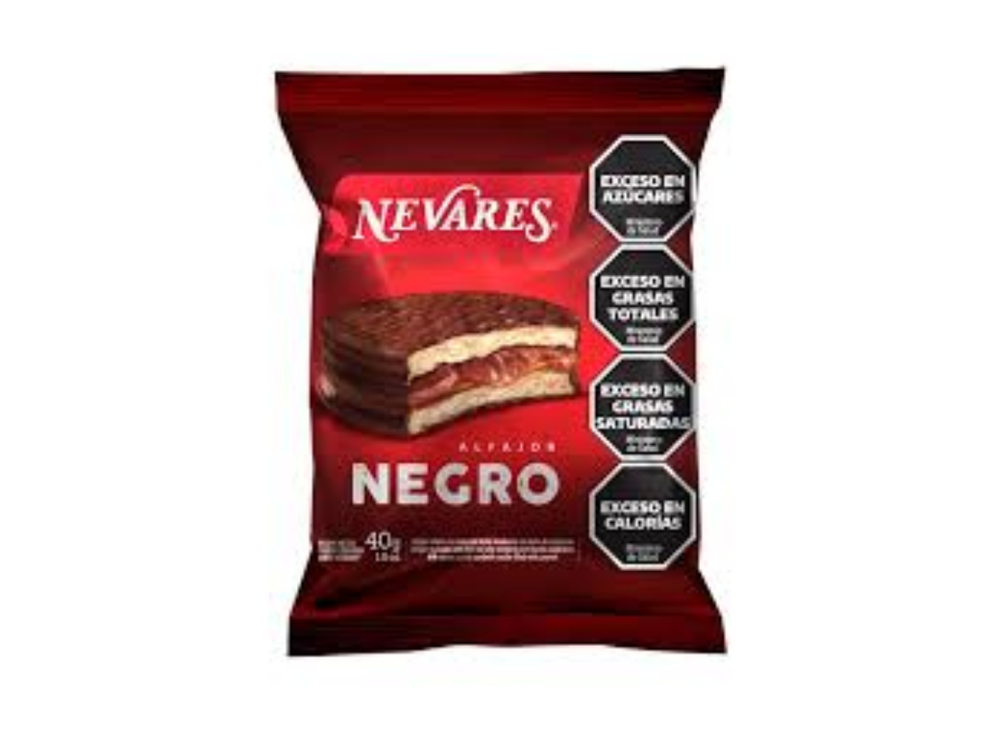 ALFA NEVARES NEGRO 40X40 GRS