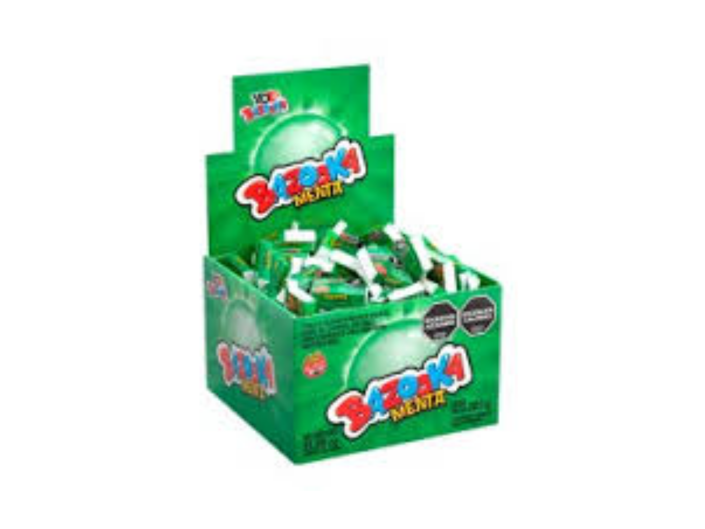 CHIC BAZOOKA MENTA 18X80X4 GRS