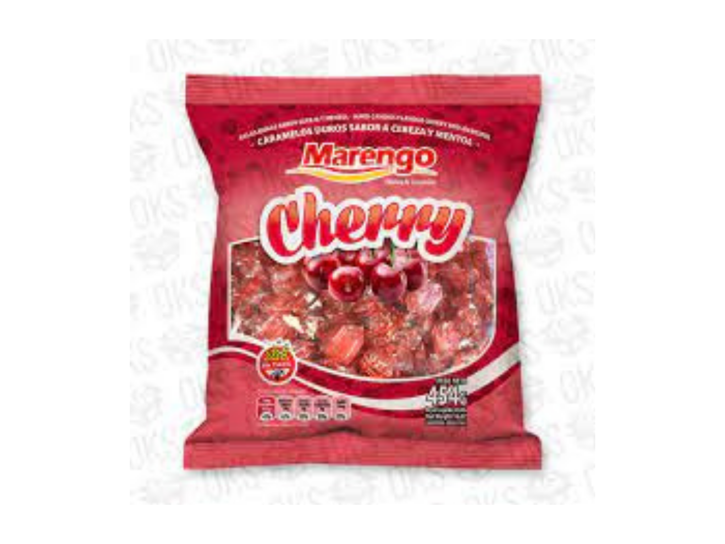 CARA TRANSP CHERRY MARENGO 12X454 GRS - 100 UN