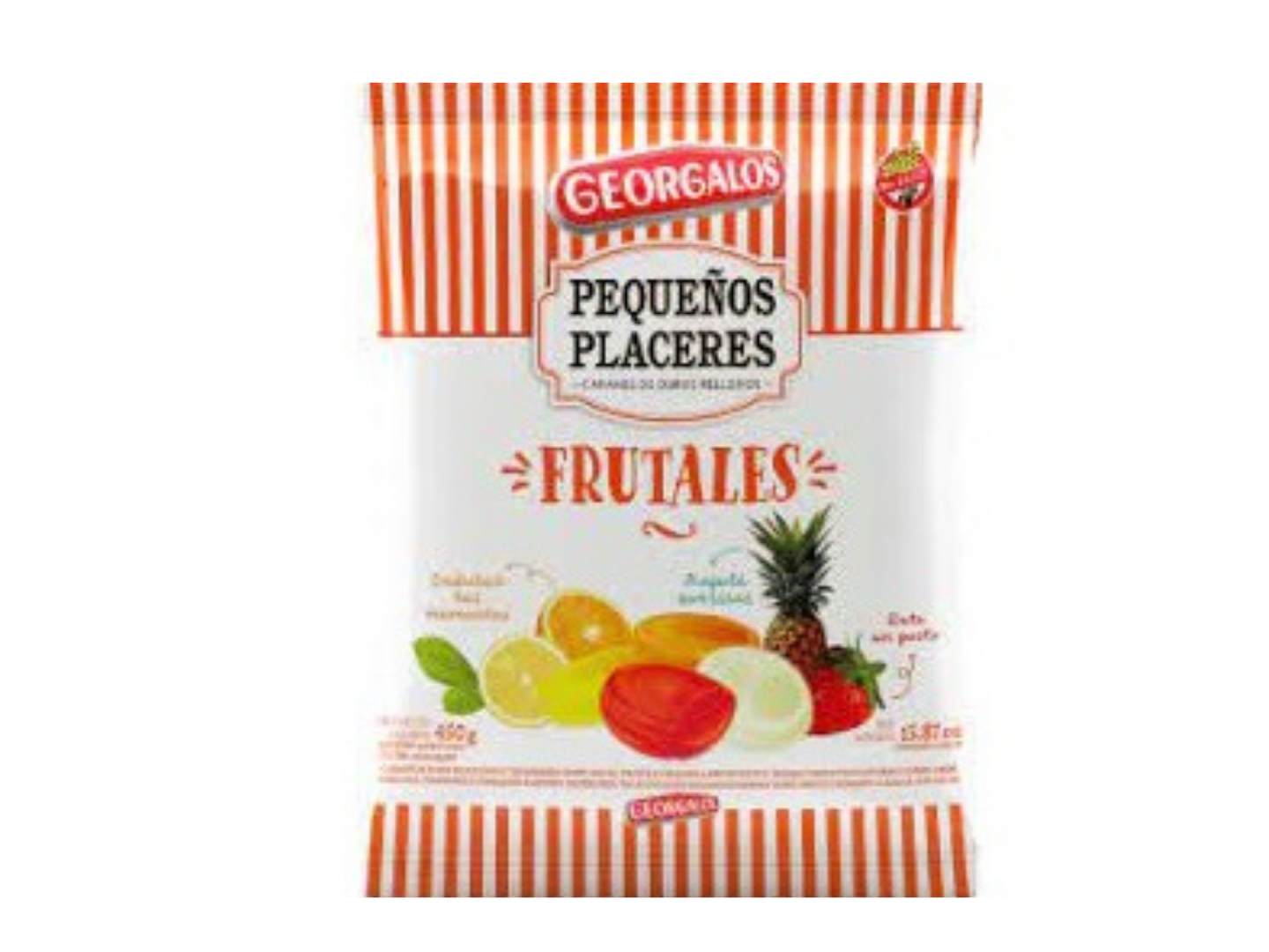 CARA ACIDOS FRUTALES GEORGALOS 12X450 GRS