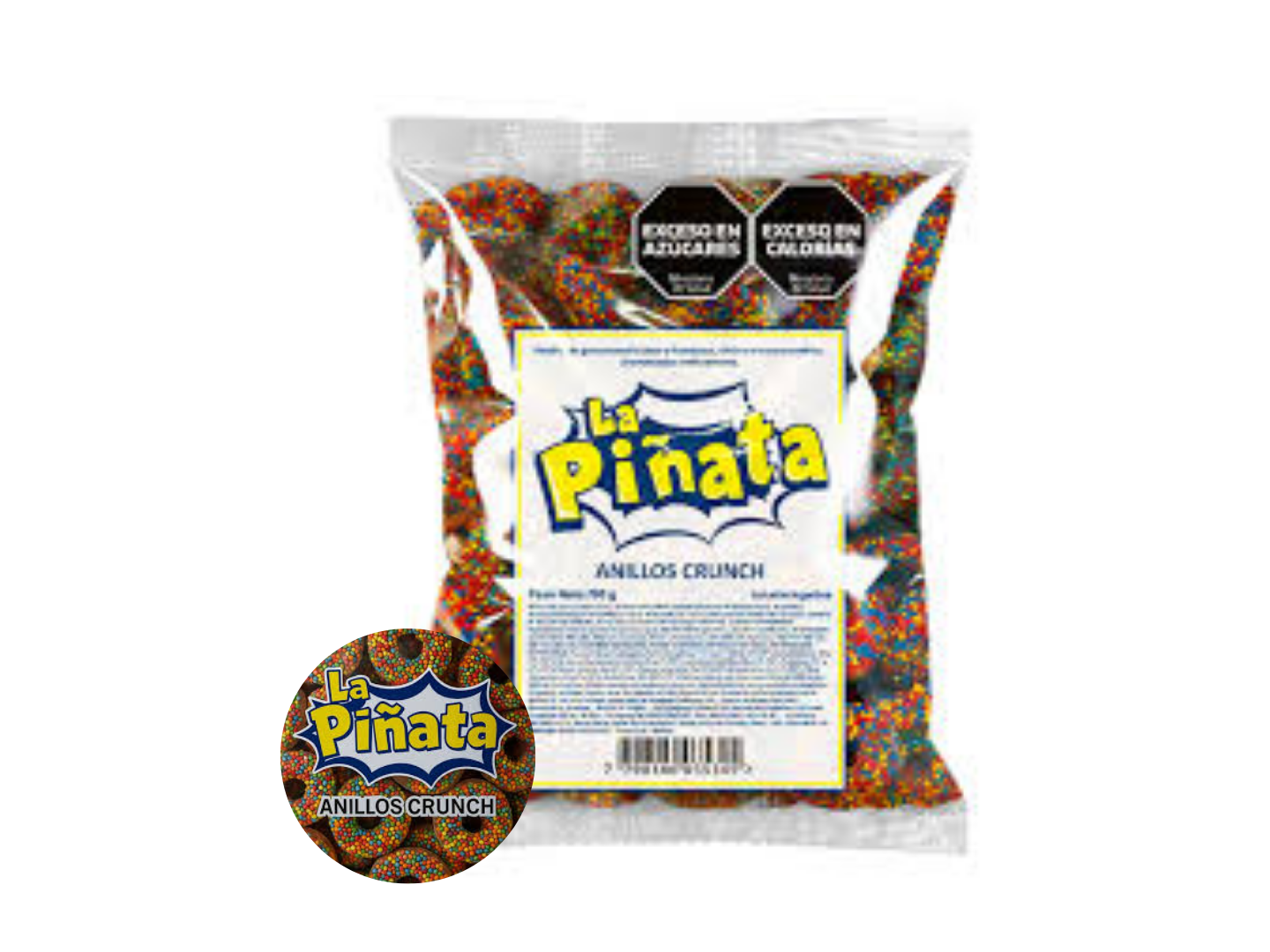 GOMA LA PIÑATA ANILLO CRUNCH 8X700 GRS