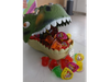 Cabeza de cocodrilo con gelatinas