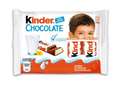 CHOC KINDER BARRA 20X4 UN
