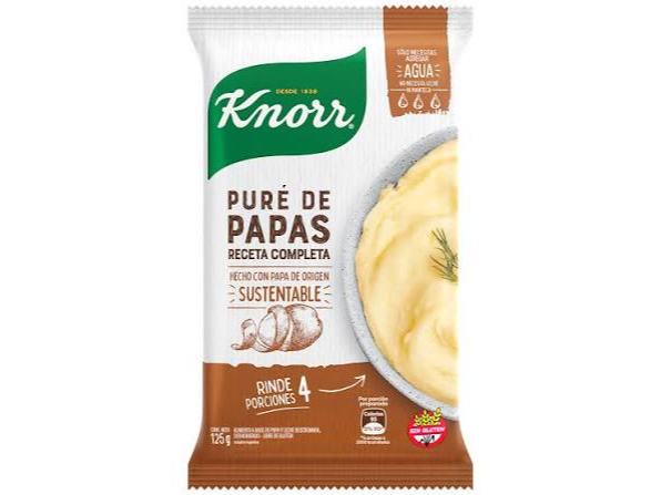 PURE DE PAPAS REC COMPL KNORR X125 GRS