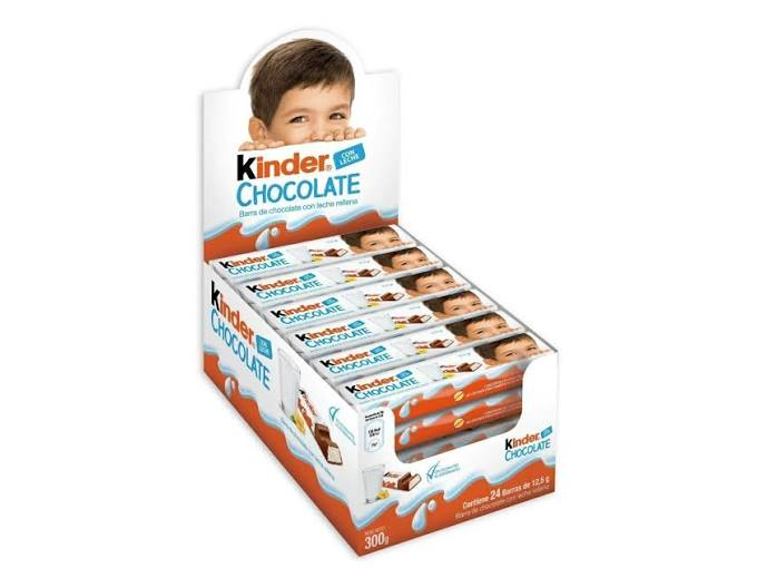 CHOC KINDER CHOCOLATE 8X24 UN