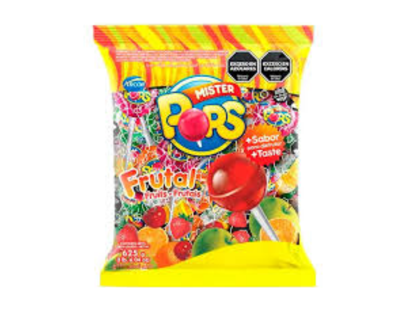 CHUP MISTER POP FRUTAL 12X50 UN