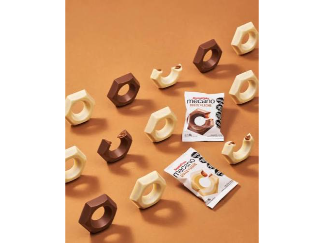 CHOC MECANO TUERCA RELL D.LECHE  8X24X19 GRS