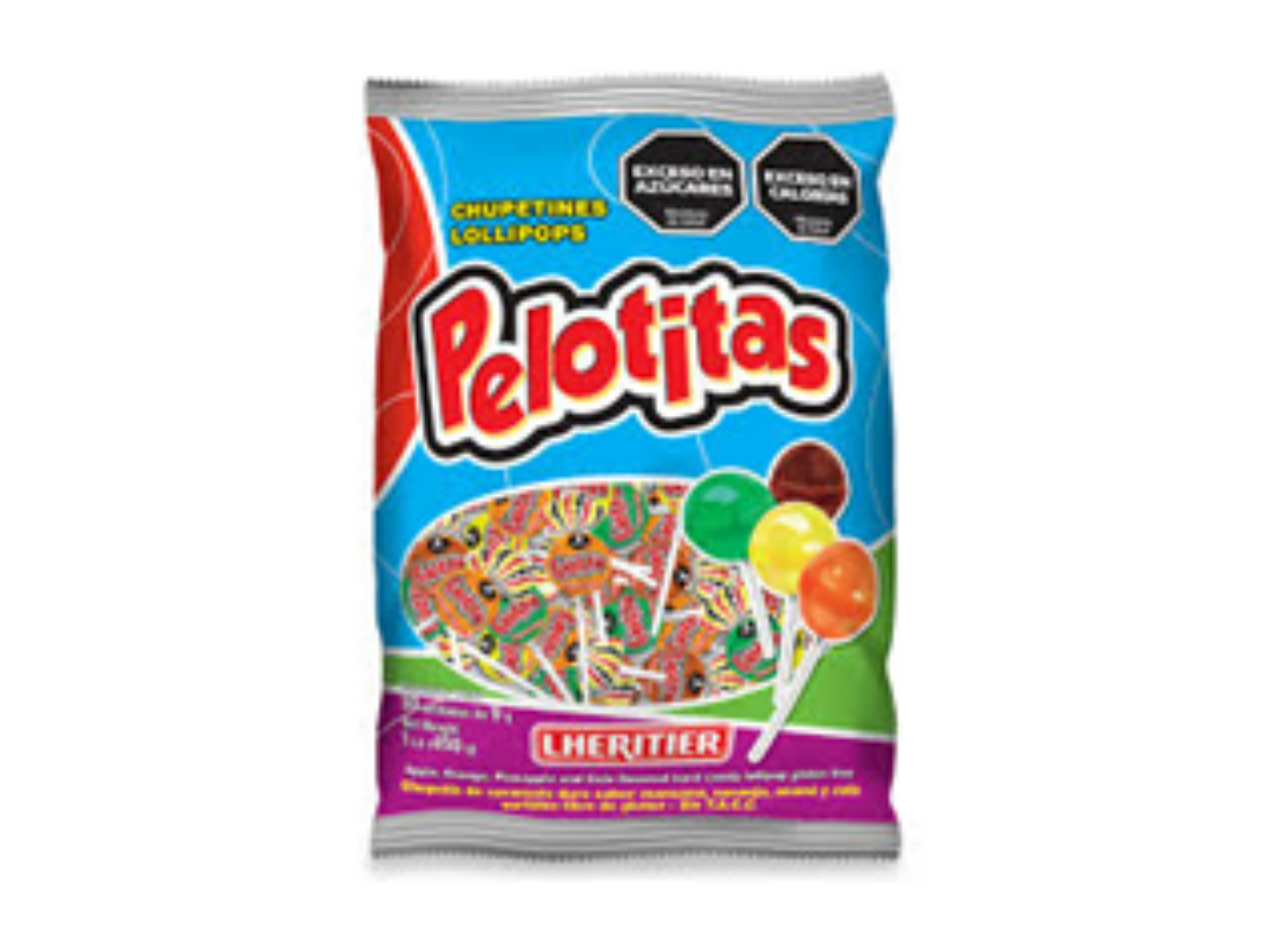 CHUP PELOTITAS FRUTAL 12X50X8 GRS