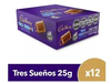 CHOC CADBURY TRES SUEÑOS 12X12X24 GRS