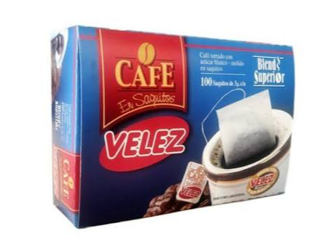 CAFE DESNUDO VELEZ 12X100 UN