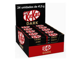 CHOC KIT KAT DARK 4X24X41.5