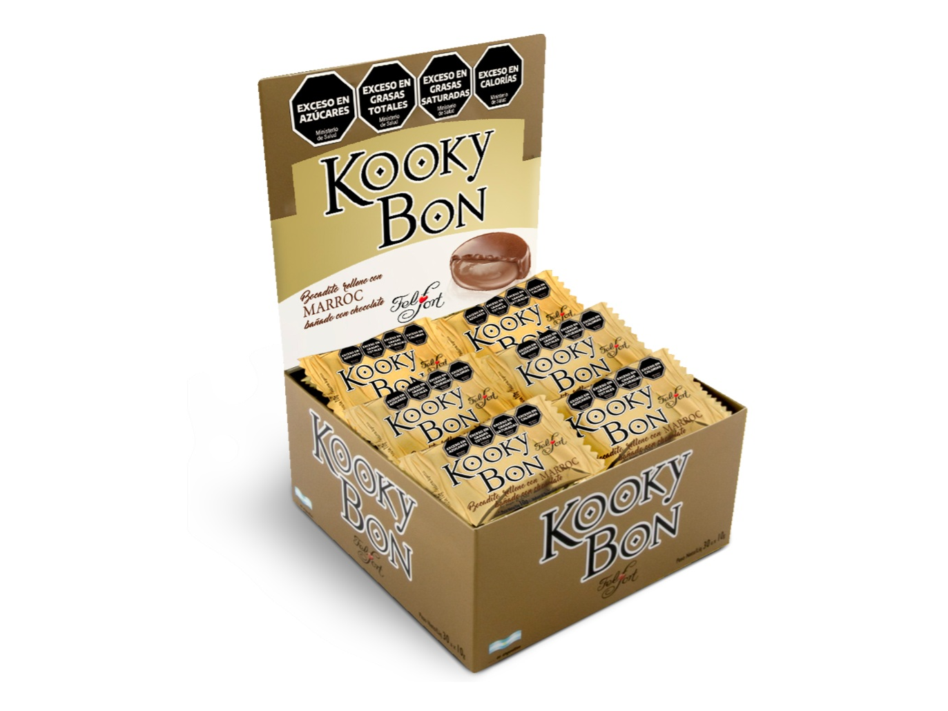 BOCA KOOKY BON 12X30X10 GRS
