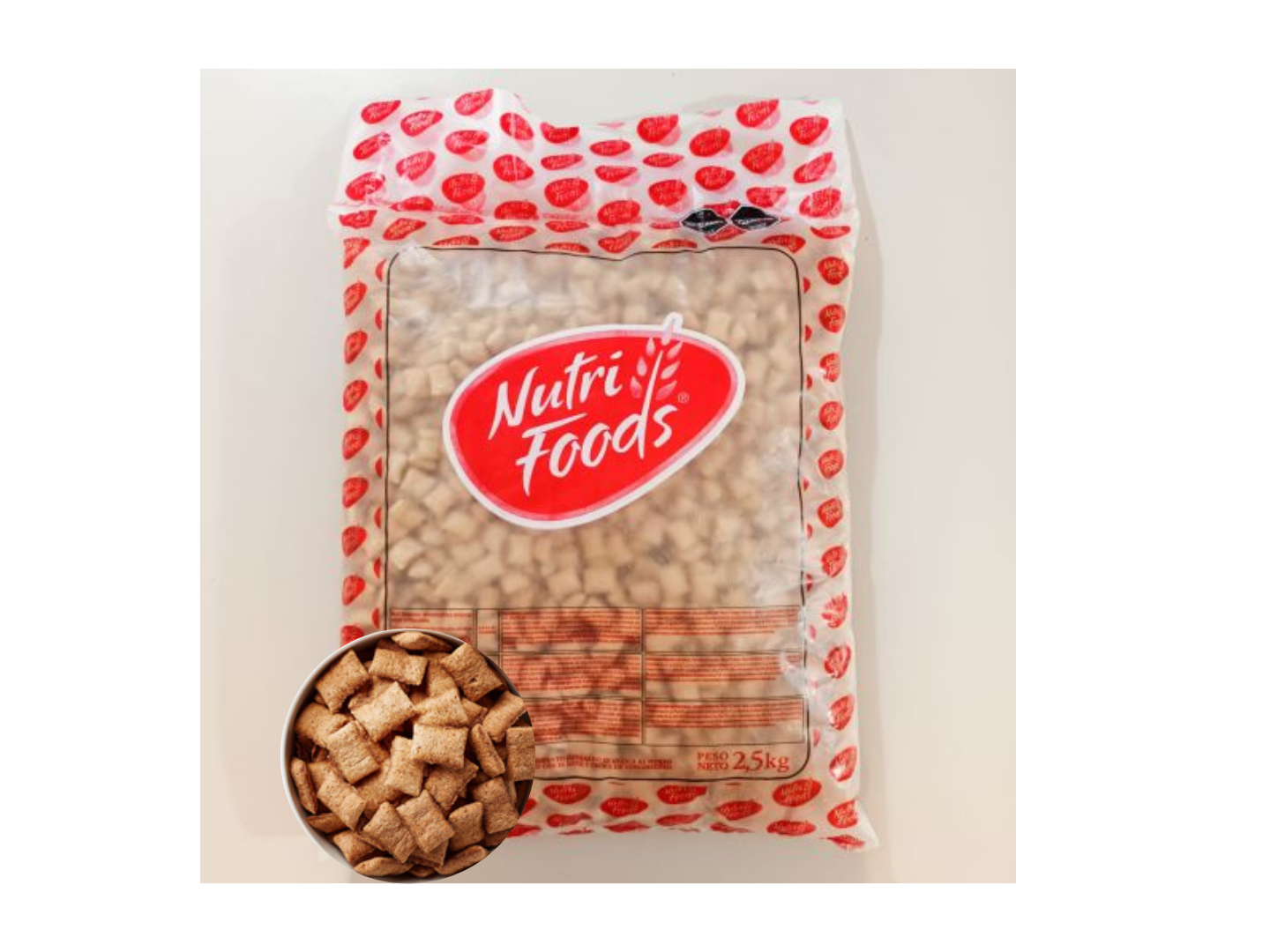 ALMOHADITAS FRUTILLA NUTRIFOODS 4X2,5 KG