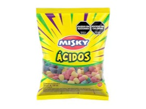 GOMA MISKY FANTASIA ACIDOS 6X500 GRS
